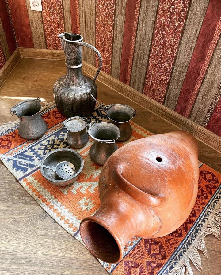 Minali Boutique Hotel Şǝki Esterno foto