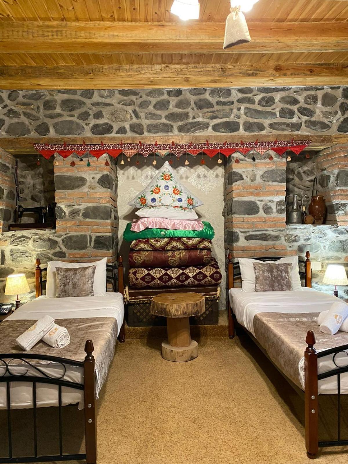 Minali Boutique Hotel Şǝki Esterno foto